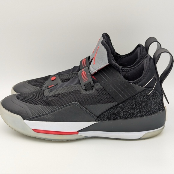 Nike Air Jordan XXXIII 33 SE Black Cement Sneakers CD9560-006 Men\'s Size 10.5 main image 4